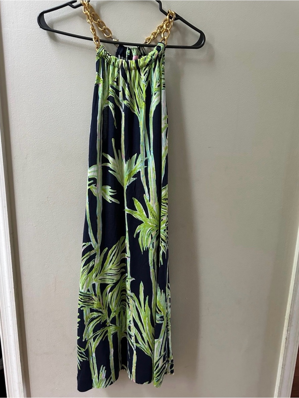 Lilly Pulitzer Maxi Dress 100% silk Size Medium